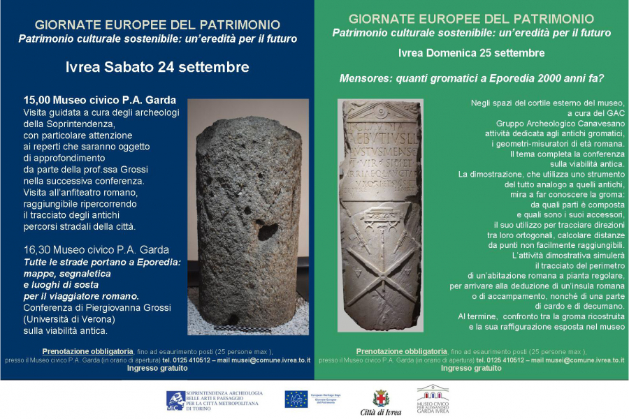 Giornate Europee del Patrimonio 2022 - Ivrea