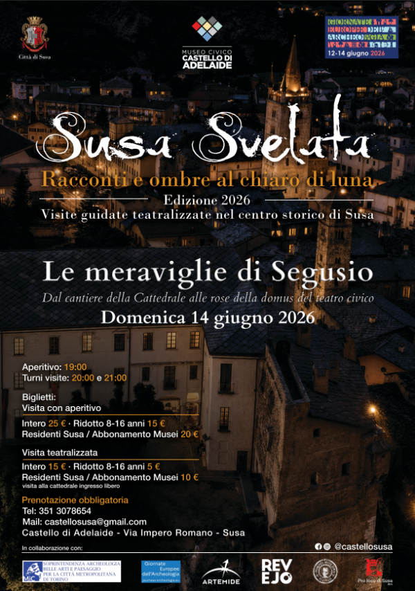 Susa Svelata - Giornate Europee dell'Archeologia 2026