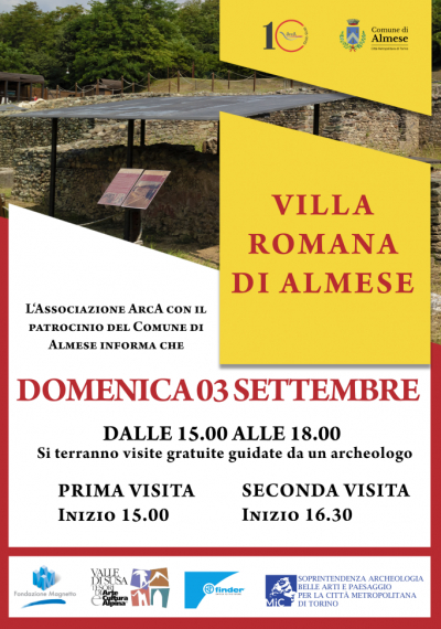 Tour guidato alla Villa Romana di Almese